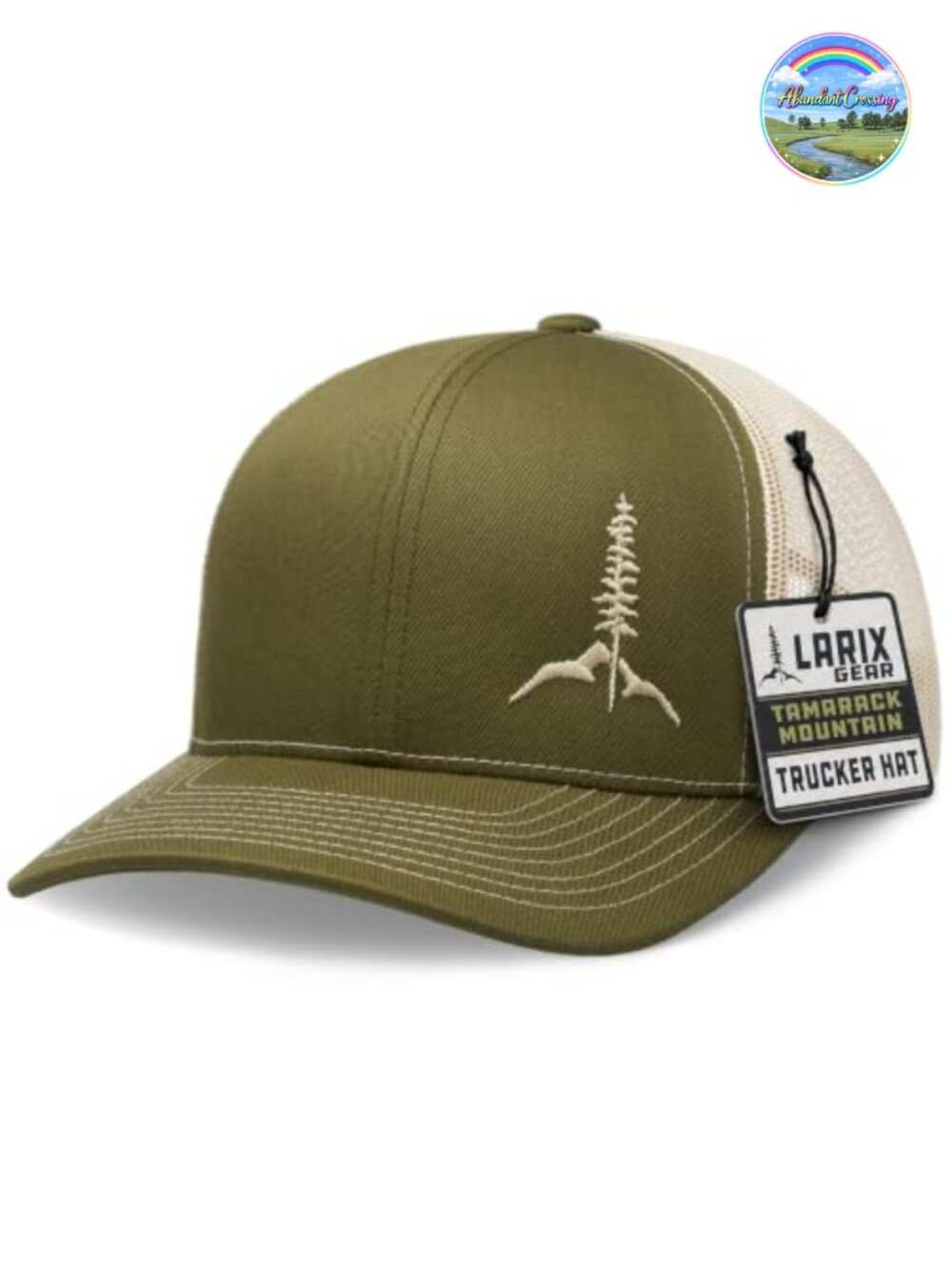 Larix Gear Trucker Hat Men Mesh Snapback Adjustable Baseball Cap